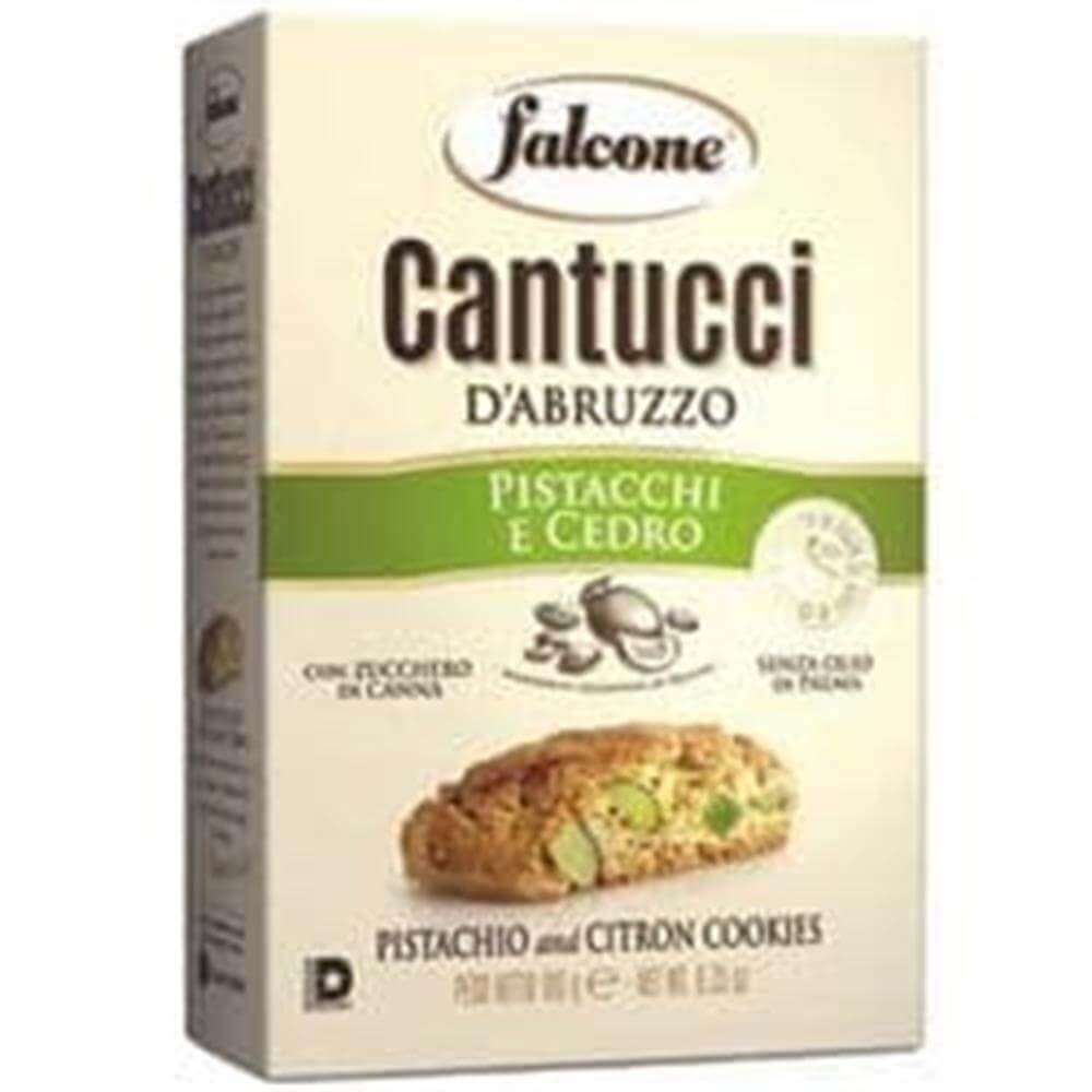 Falcone Cantucci Biscuits With Pistachio and Lemon 180g